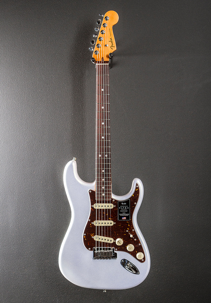 American Ultra Stratocaster - Arctic Pearl w/Rosewood - Image 3