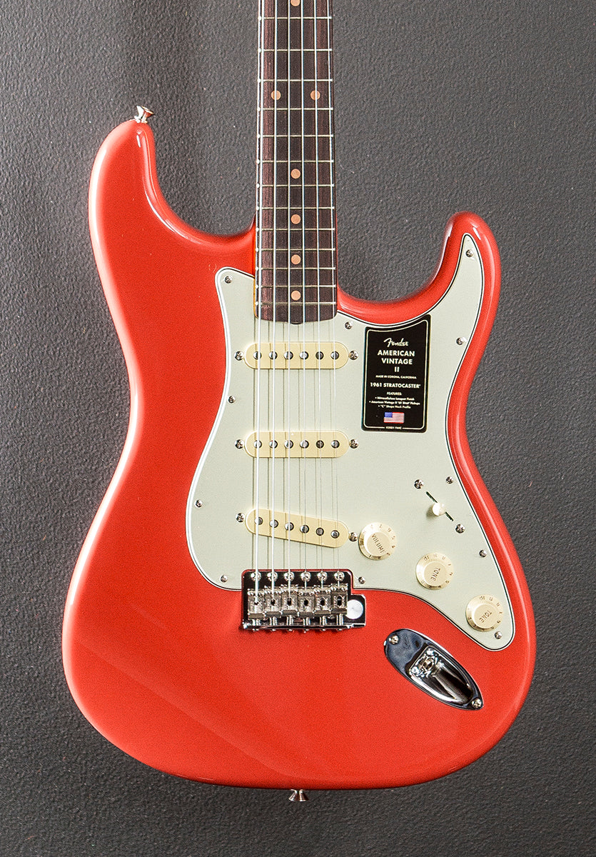 American Vintage II 1961 Stratocaster - Fiesta Red - Image 2