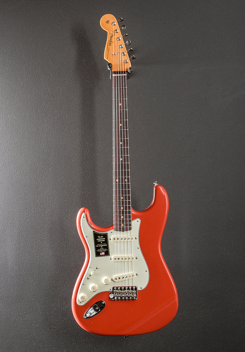 American Vintage II 1961 Stratocaster Left Hand - Fiesta Red - Image 3