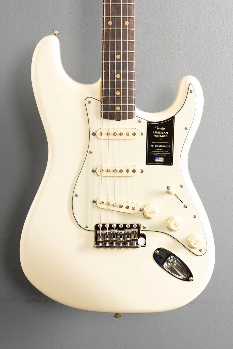 American Vintage II 1961 Stratocaster - Olympic White - Image 2