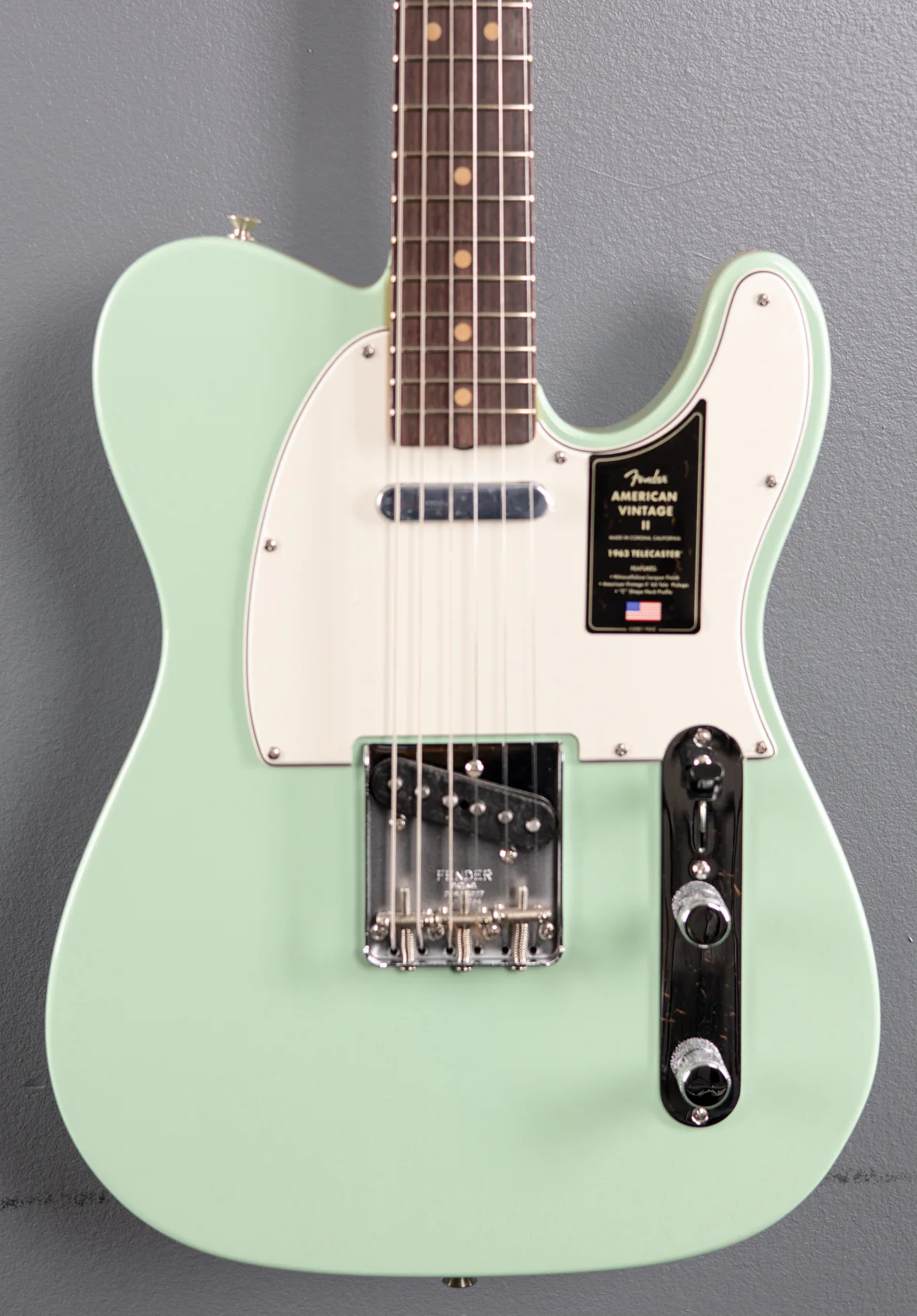 American Vintage II 1963 Telecaster - Surf Green - Image 4