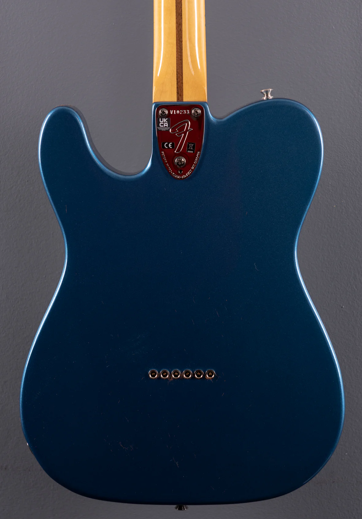American Vintage II 1972 Telecaster Thinline - Lake Placid Blue - Image 5