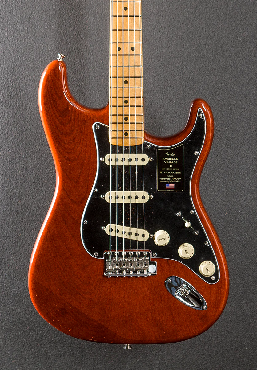American Vintage II 1973 Stratocaster - Mocha w/Maple - Image 2