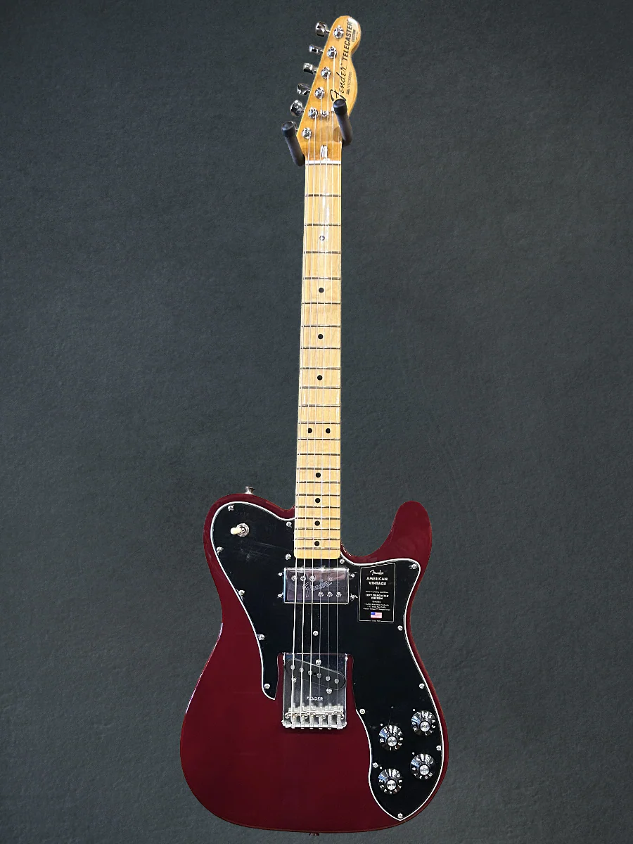 American Vintage II 1977 Telecaster Custom - Wine w/Maple - Image 3