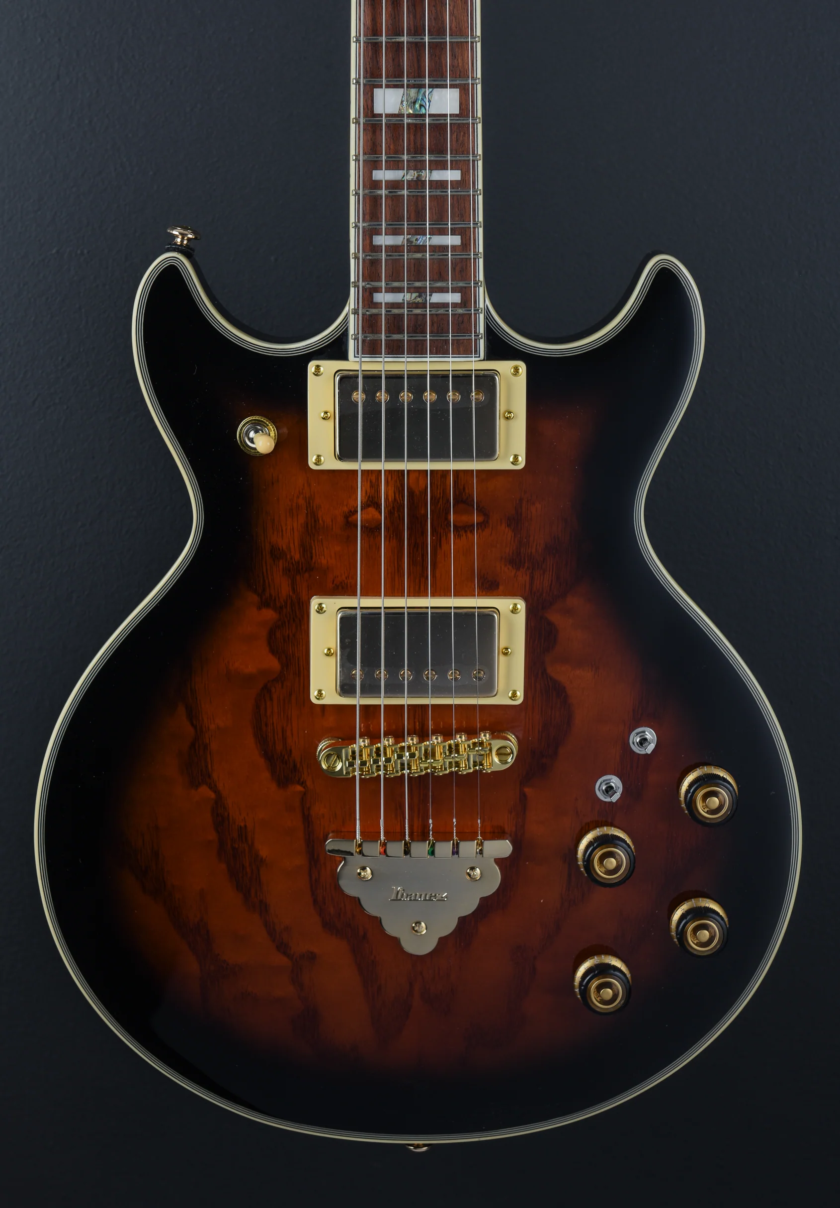 AR325QA - Dark Brown Sunburst - Image 2