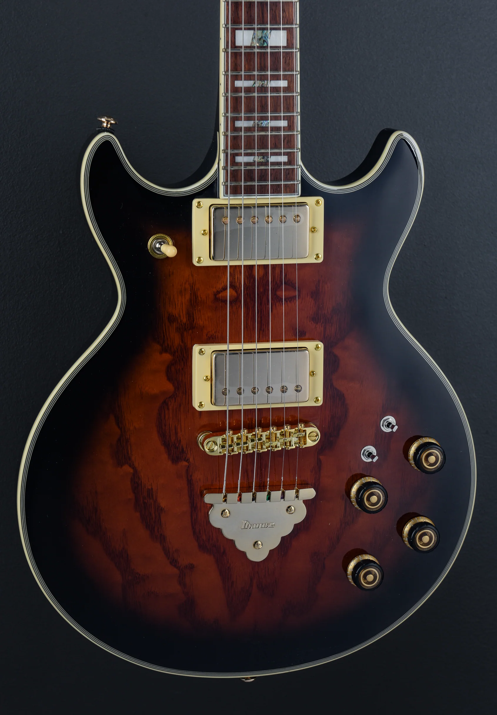 AR325QA - Dark Brown Sunburst - Image 3