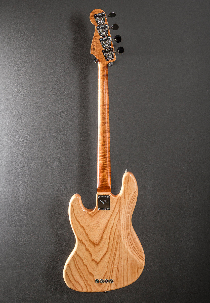 Artisan Maple Burl Jazz Bass - Image 5