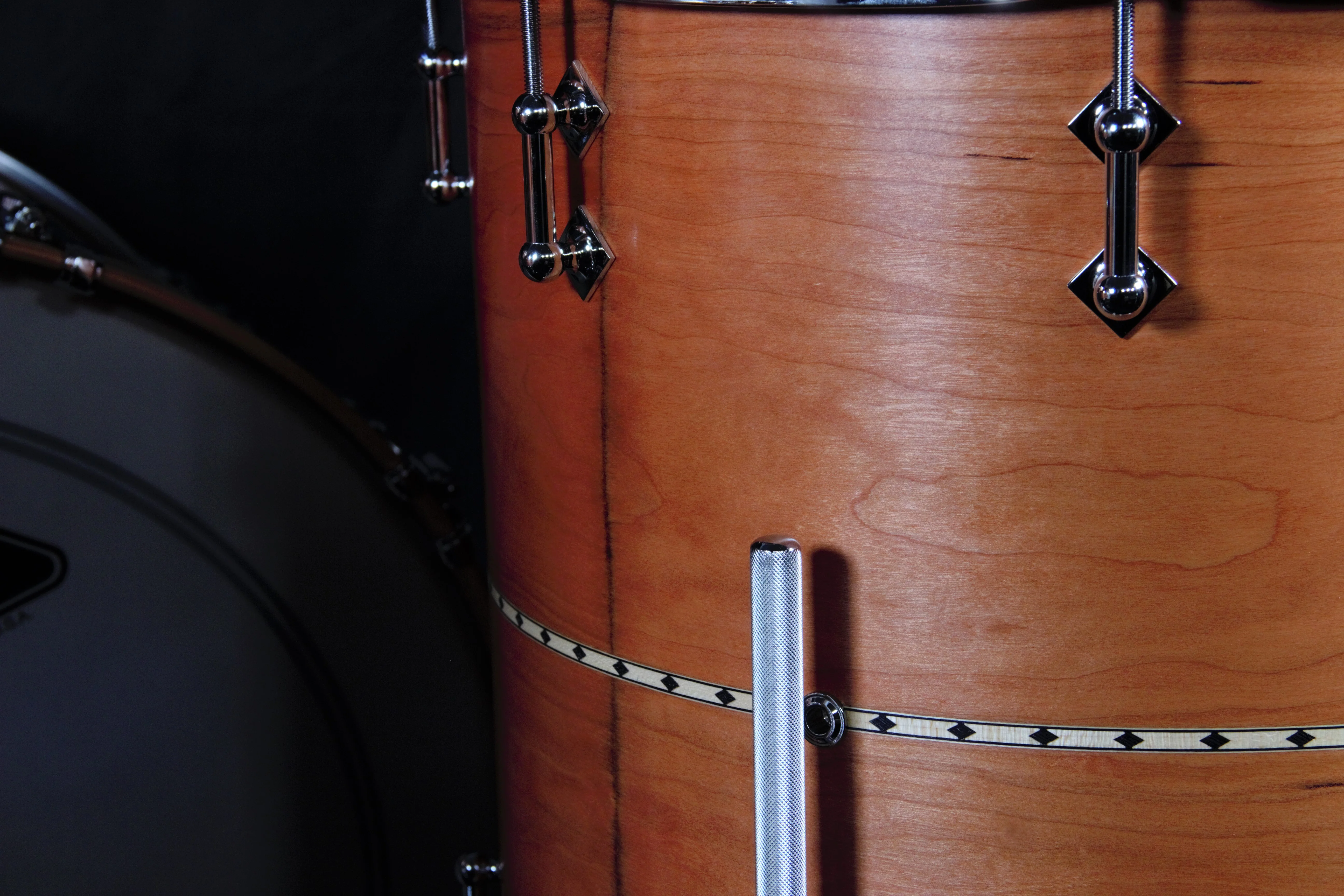 Cherry With Maple Inlay 4 Piece Shell Pack - Image 7