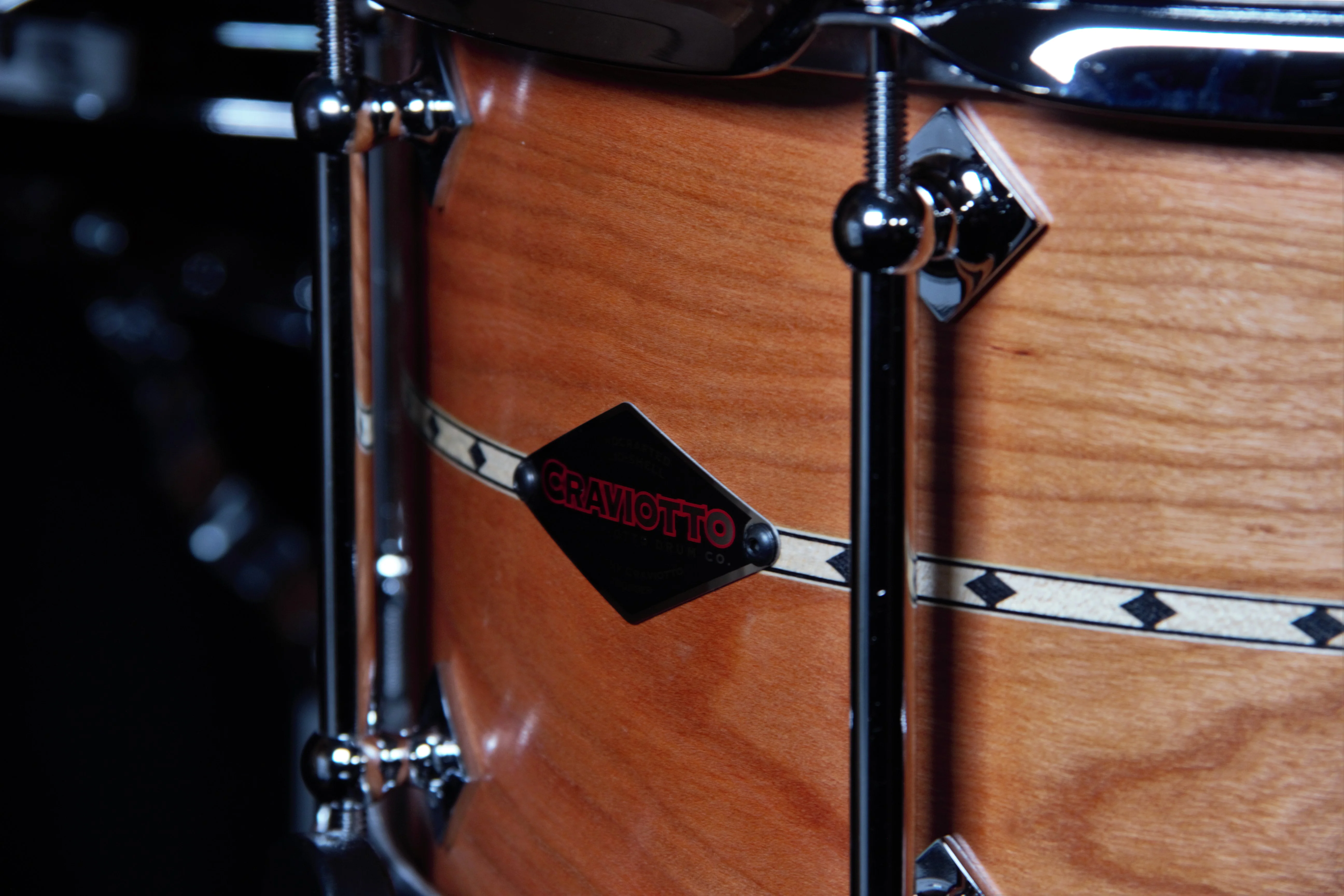 Cherry With Maple Inlay 4 Piece Shell Pack - Image 8