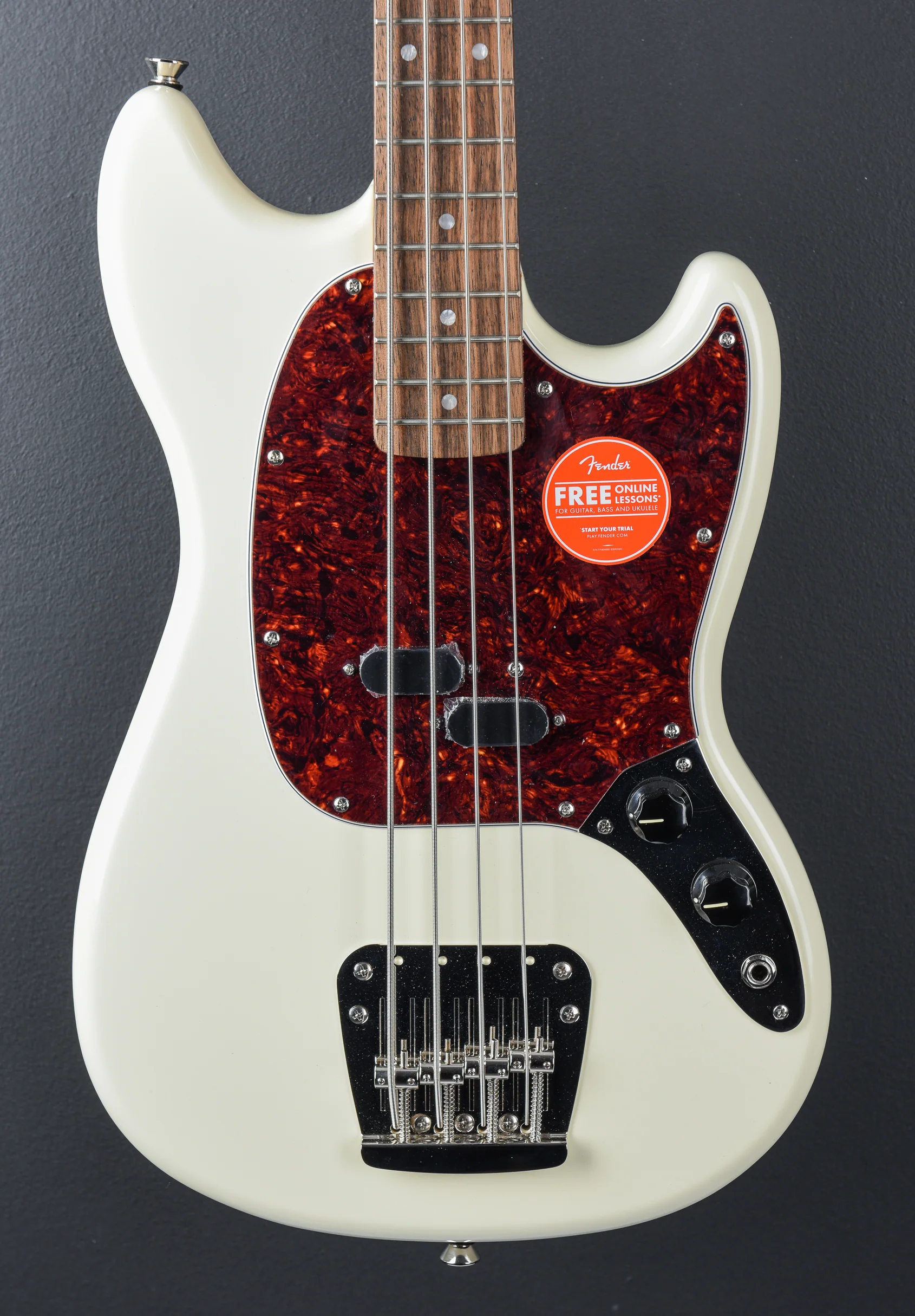 Classic Vibe 60’s Mustang Bass - Olympic White - Image 2