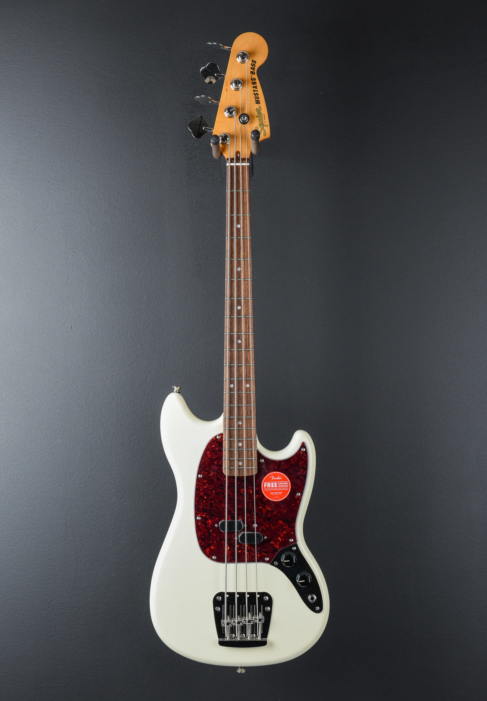 Classic Vibe 60’s Mustang Bass - Olympic White - Image 3