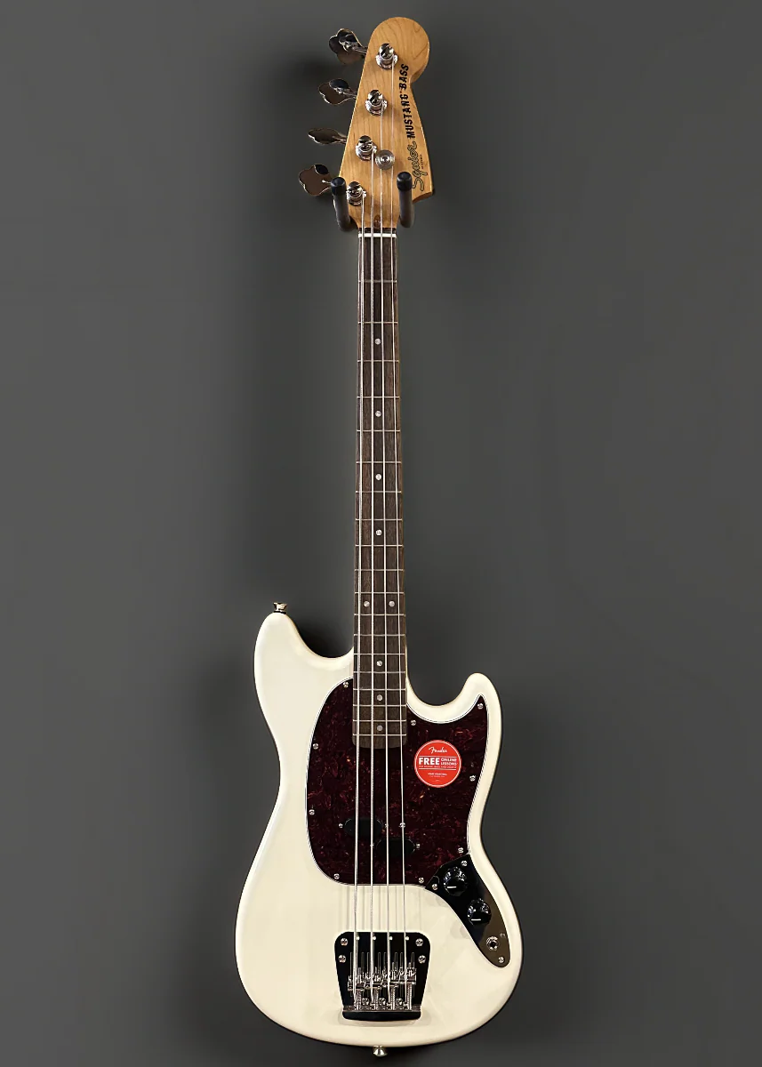 Classic Vibe 60’s Mustang Bass - Olympic White - Image 3