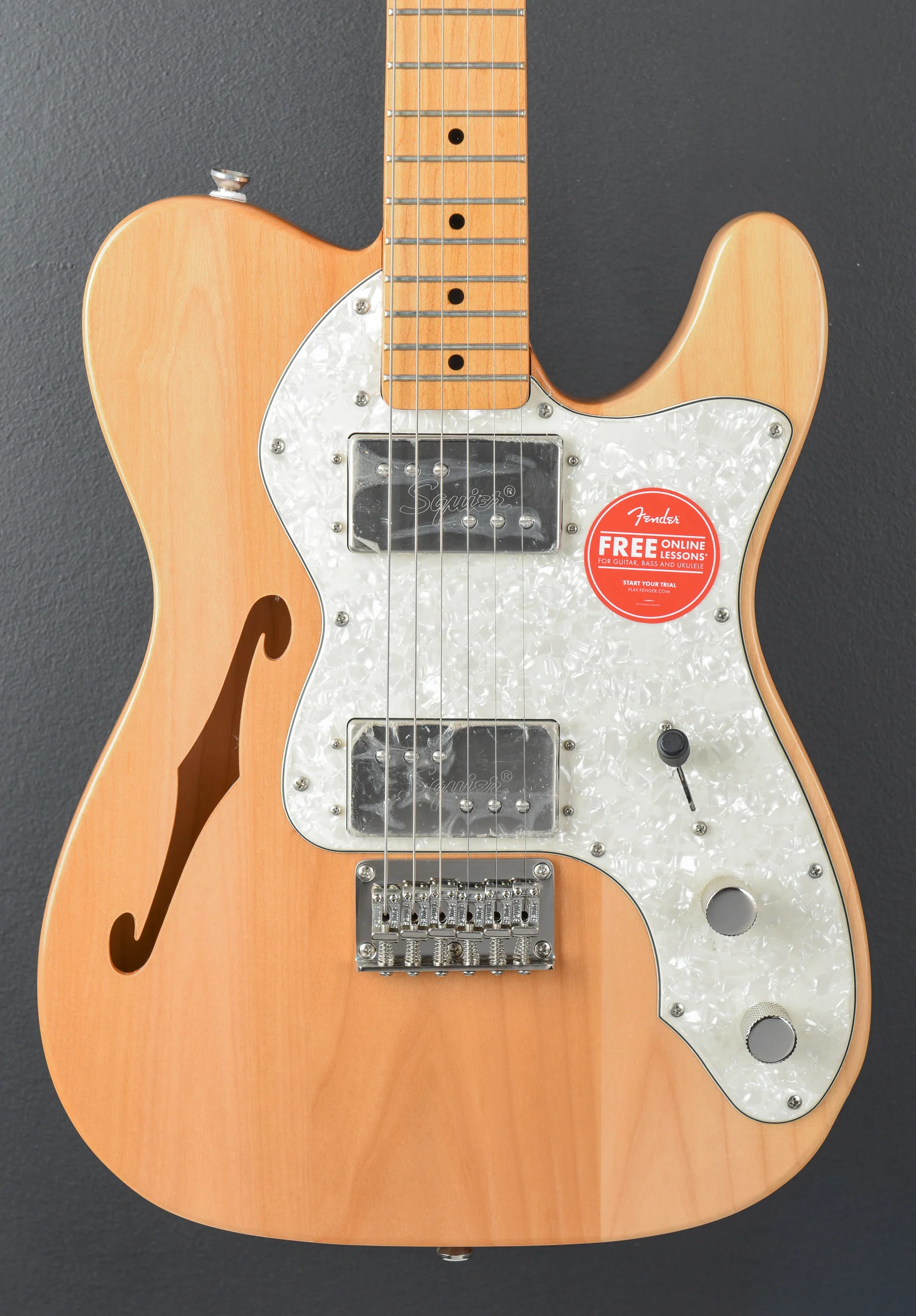Classic Vibe 70’s Telecaster Thinline - Natural - Image 2