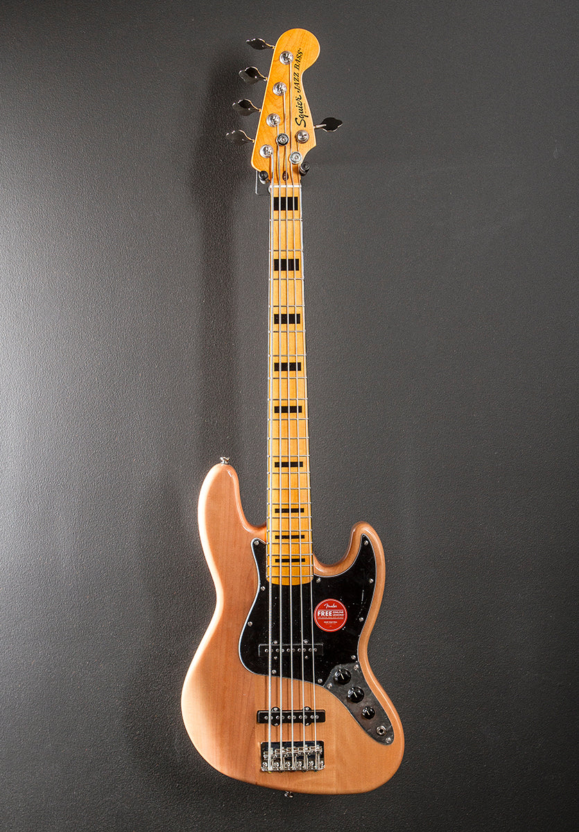 Classic Vibe 70's Jazz Bass V - Natural - Image 3