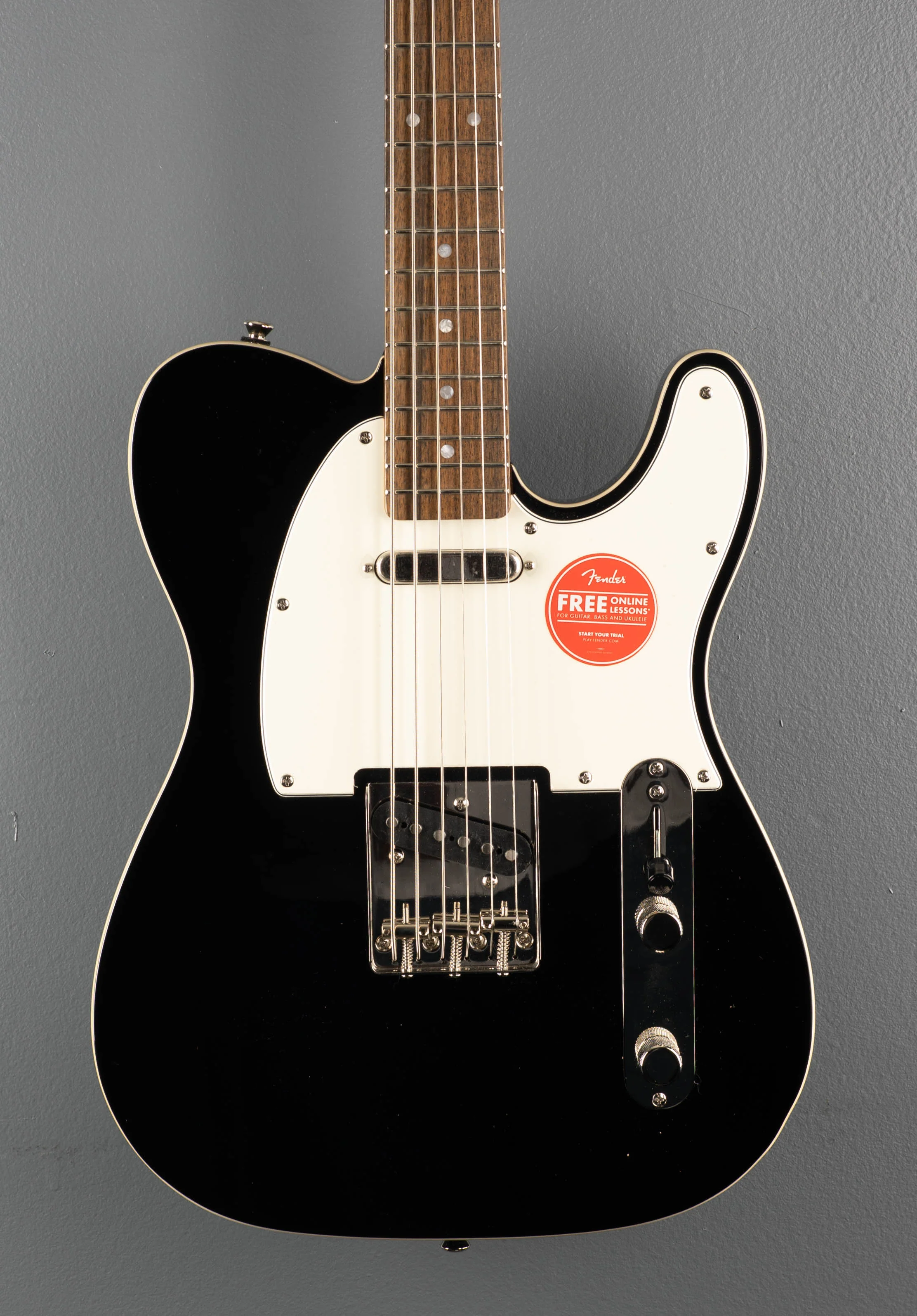 Classic Vibe Baritone Custom Telecaster - Black - Image 2
