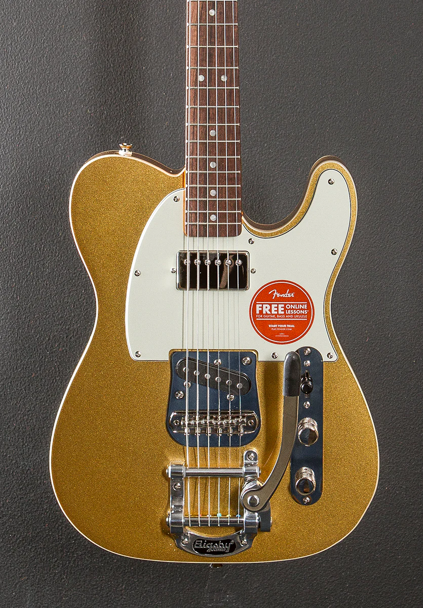 Classic Vibe Custom Telecaster SH w/Bigsby - Aztec Gold - Image 2