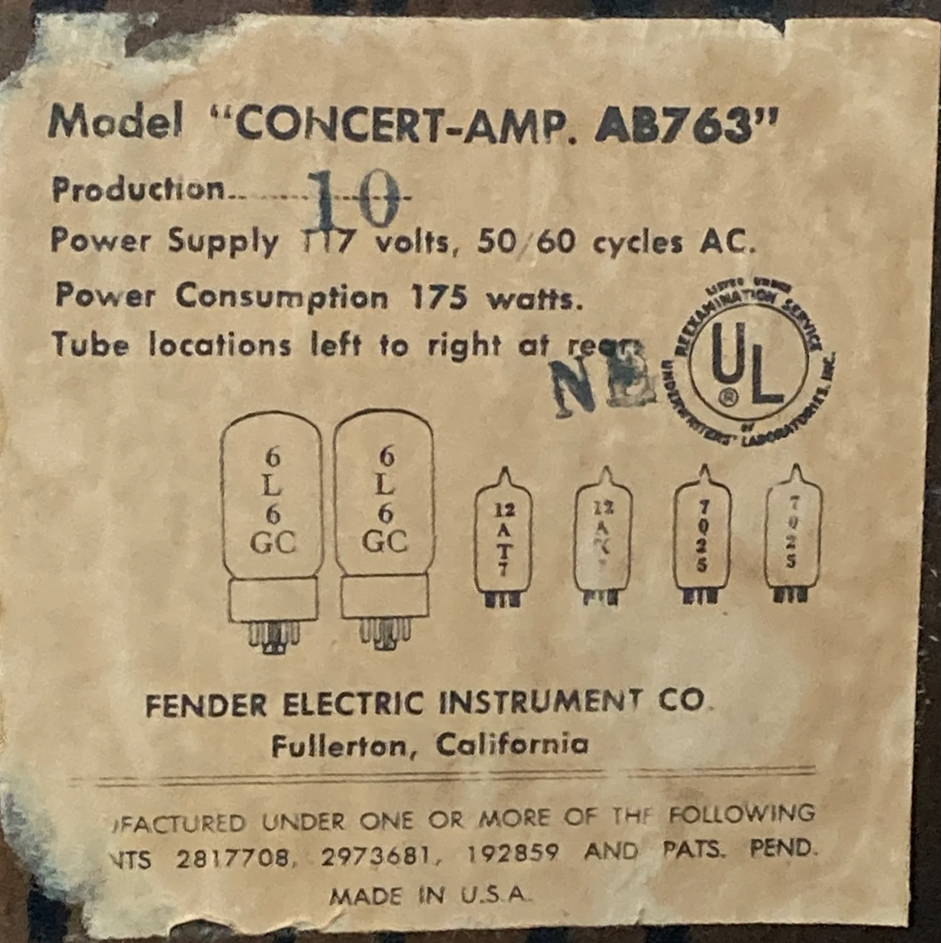 Used Concert-Amp, '64 - Image 9