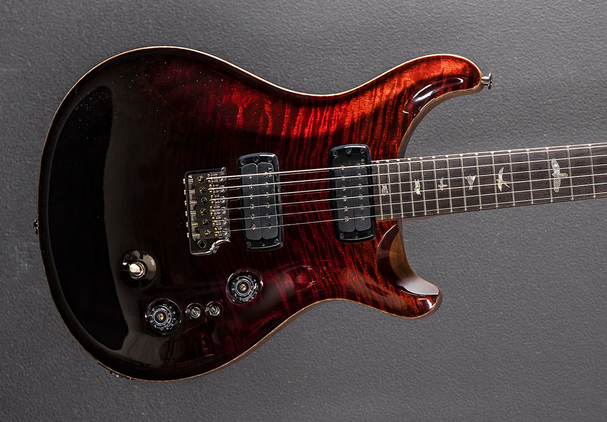 Custom 24-08 Mango Top Limited Edition - Fire Red Gray/Black Fade