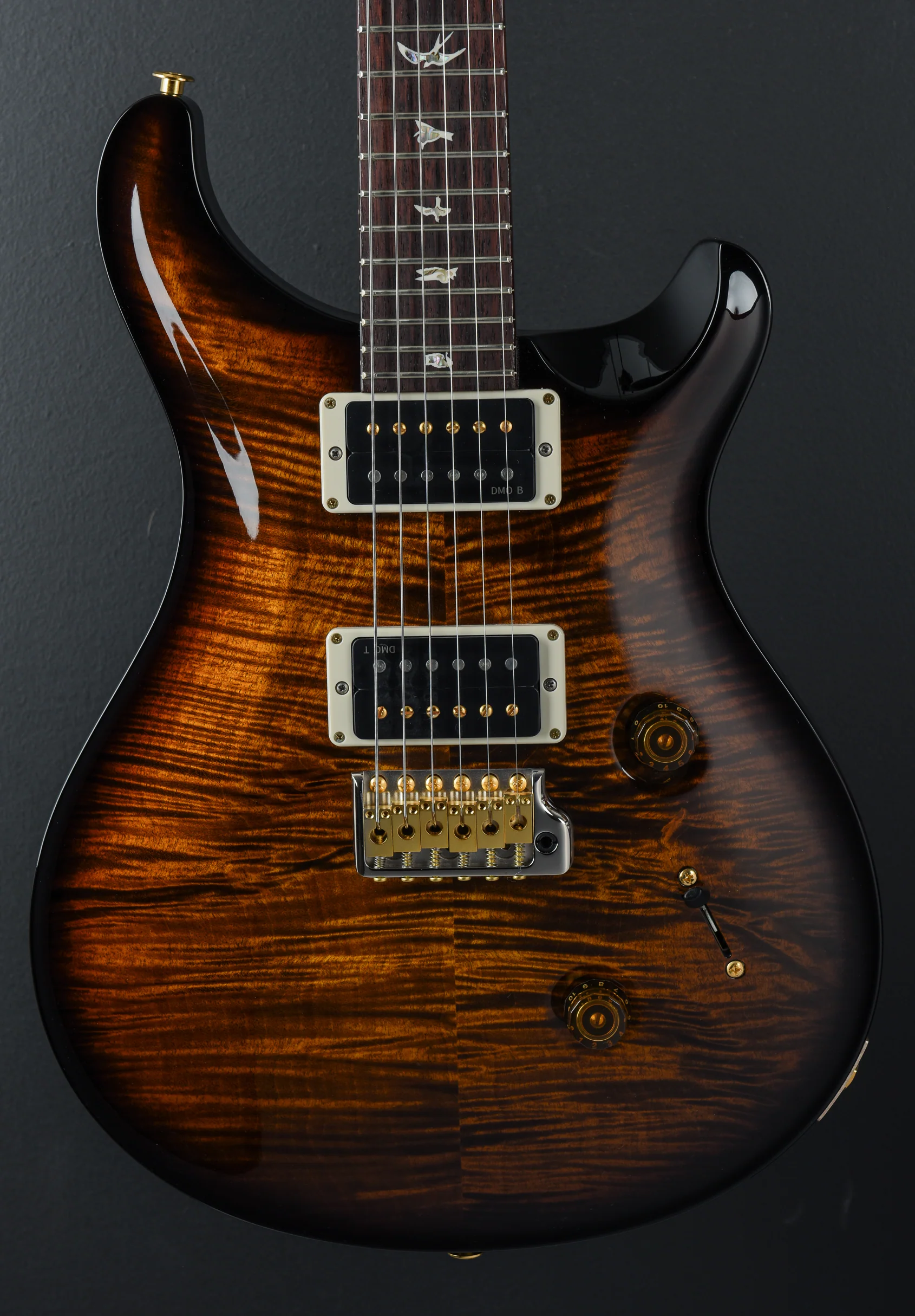 Custom 24 10 Top - Black Gold Wraparound Burst - Image 2