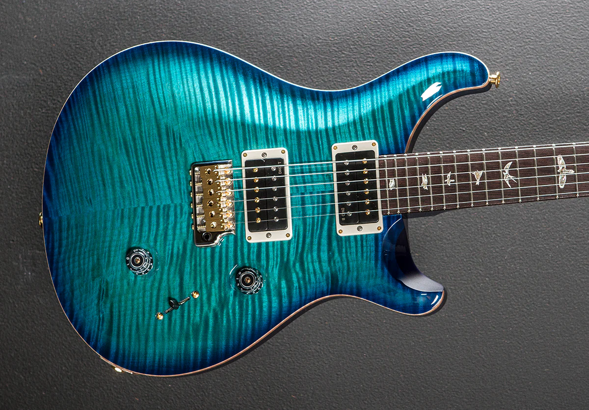 Custom 24 10 Top - Carroll Blue w/Blue Burst