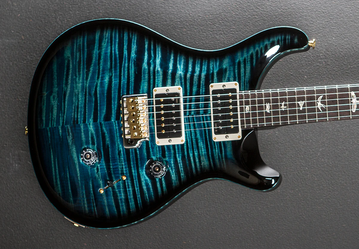 Custom 24 10 Top - Cobalt Smokeburst