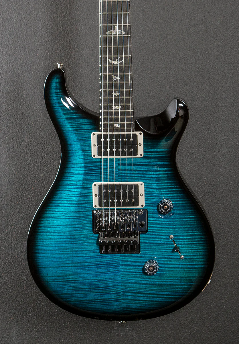 Custom 24 "Floyd" 10 Top - Carroll Blue Wraparound Smokeburst - Image 2