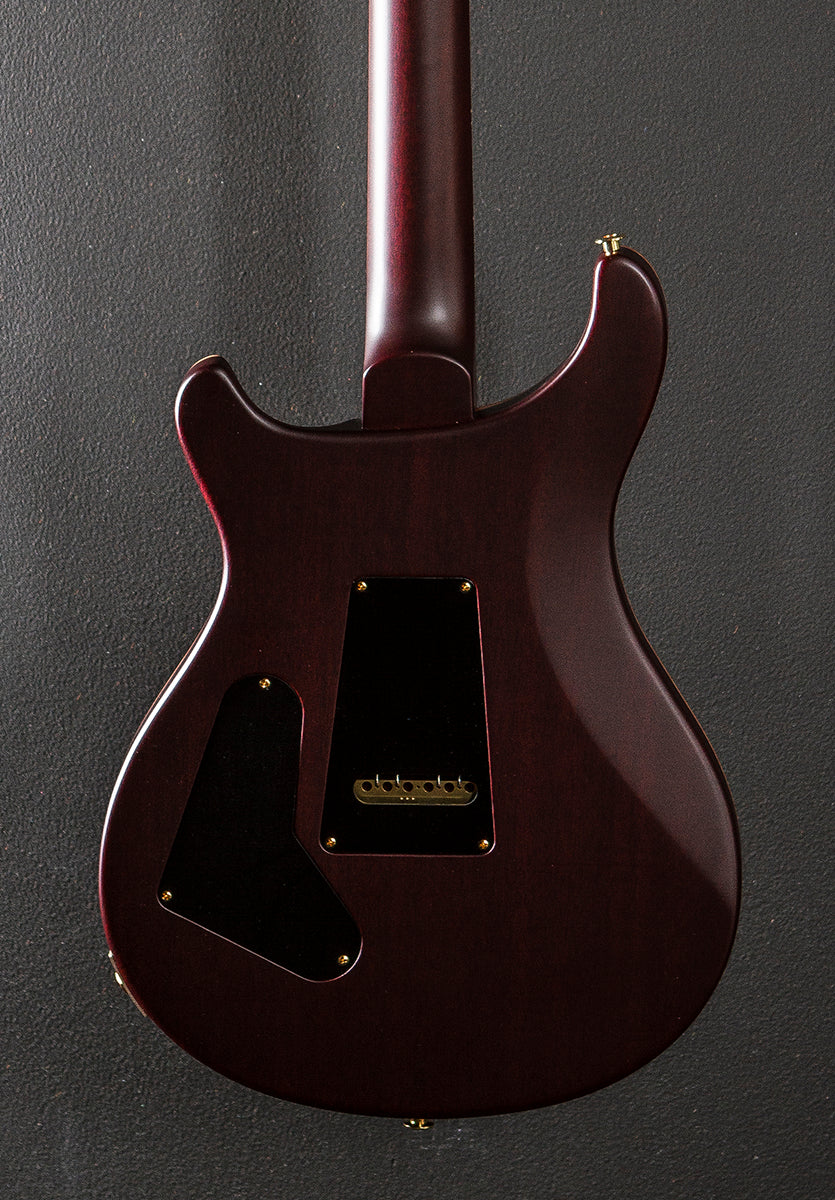Custom 24 Semi-Hollow Wood Library Limited - Charcoal Purple Burst w/Brazilian - Image 4