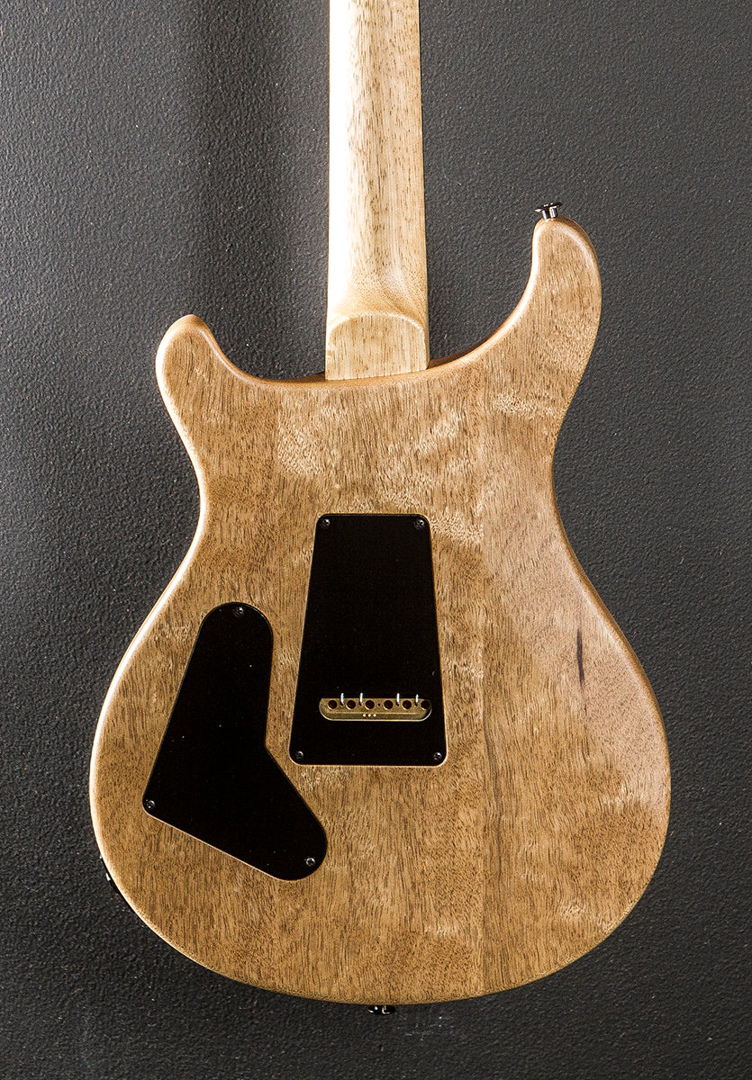 Custom 24 Semi-Hollow Wood Library Limited - Fire Red to Gray Black Fade w/Korina - Image 4