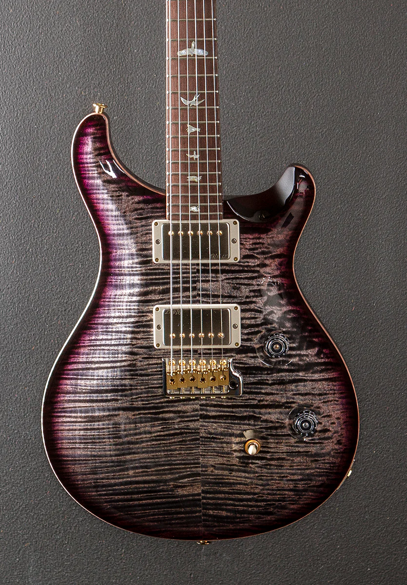 Custom 24 Wood Library Limited – Charcoal Purple Burst w/Brazilian - Image 2