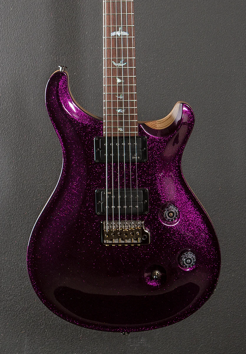 Custom 24 Wood Library Limited – Purple Sparkle w/Brazilian - Image 2