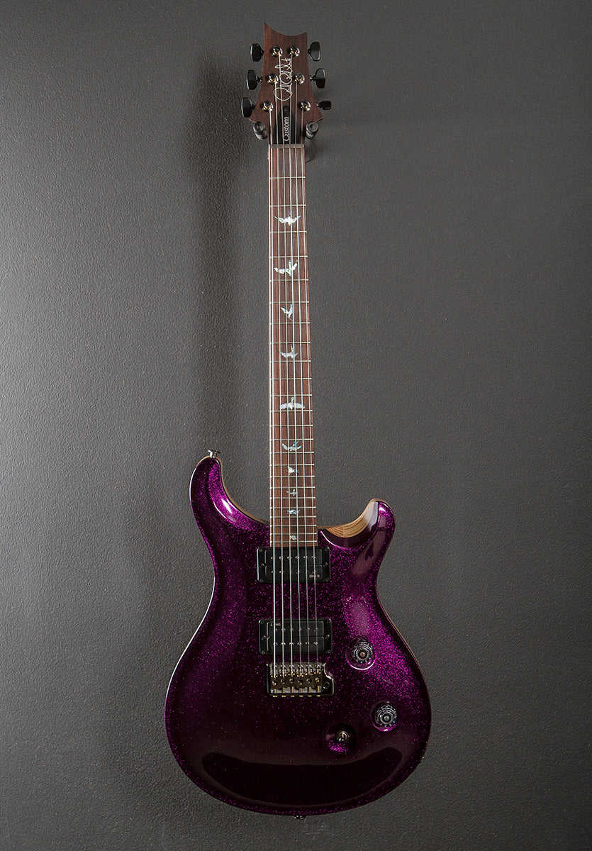 Custom 24 Wood Library Limited – Purple Sparkle w/Brazilian - Image 3