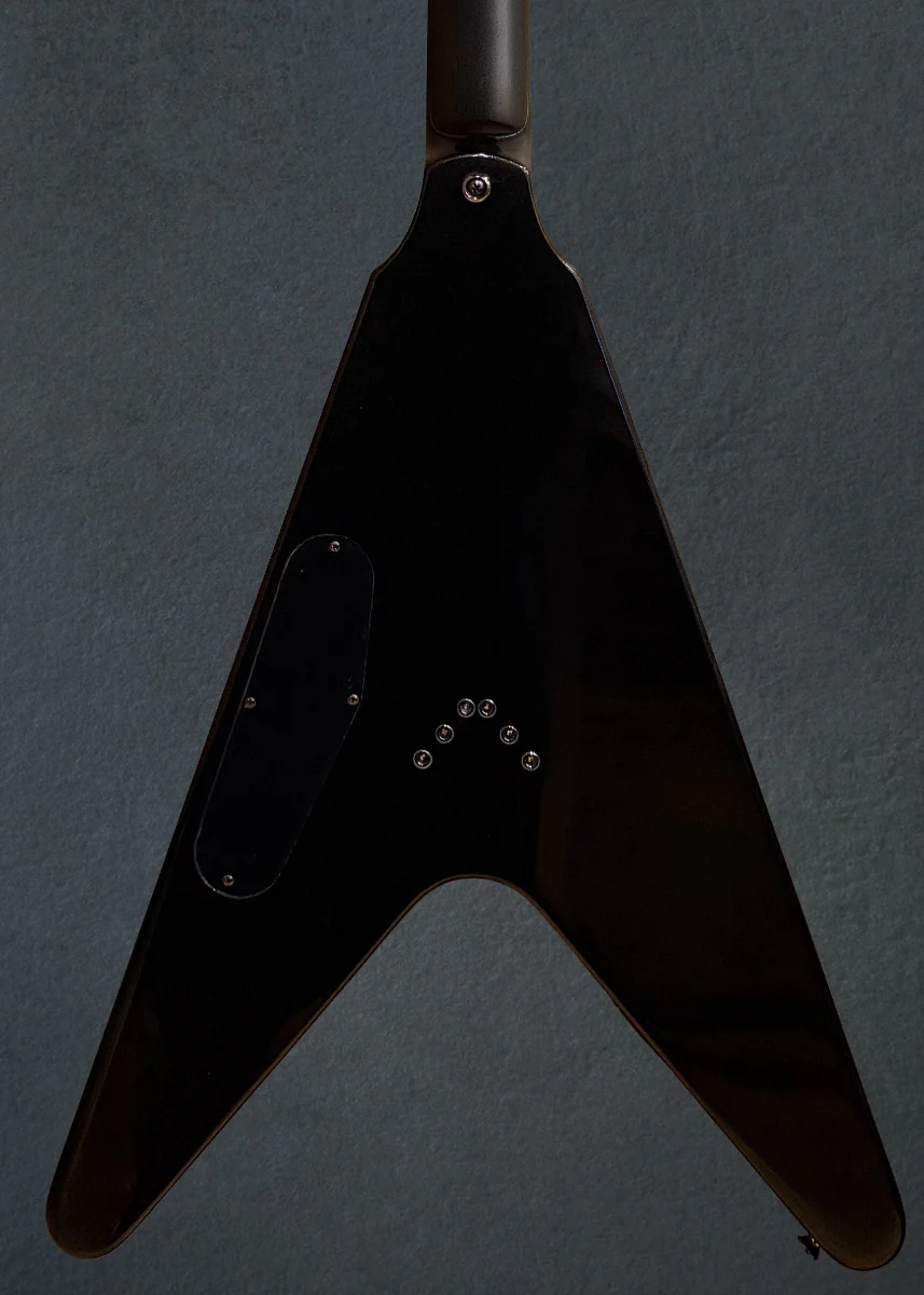 Dave Mustaine Flying V Custom - Black Metallic - Image 4