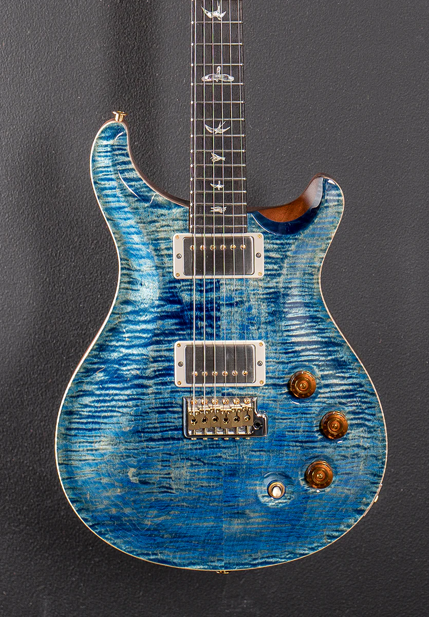 DGT (David Grissom Trem) 10 Top - Faded Blue Jean w/Birds - Image 2