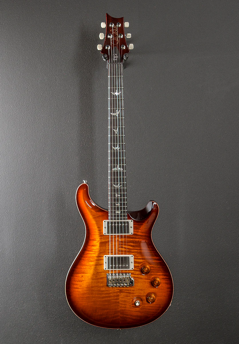 DGT (David Grissom Trem) - Dark Cherry Sunburst w/Birds - Image 3
