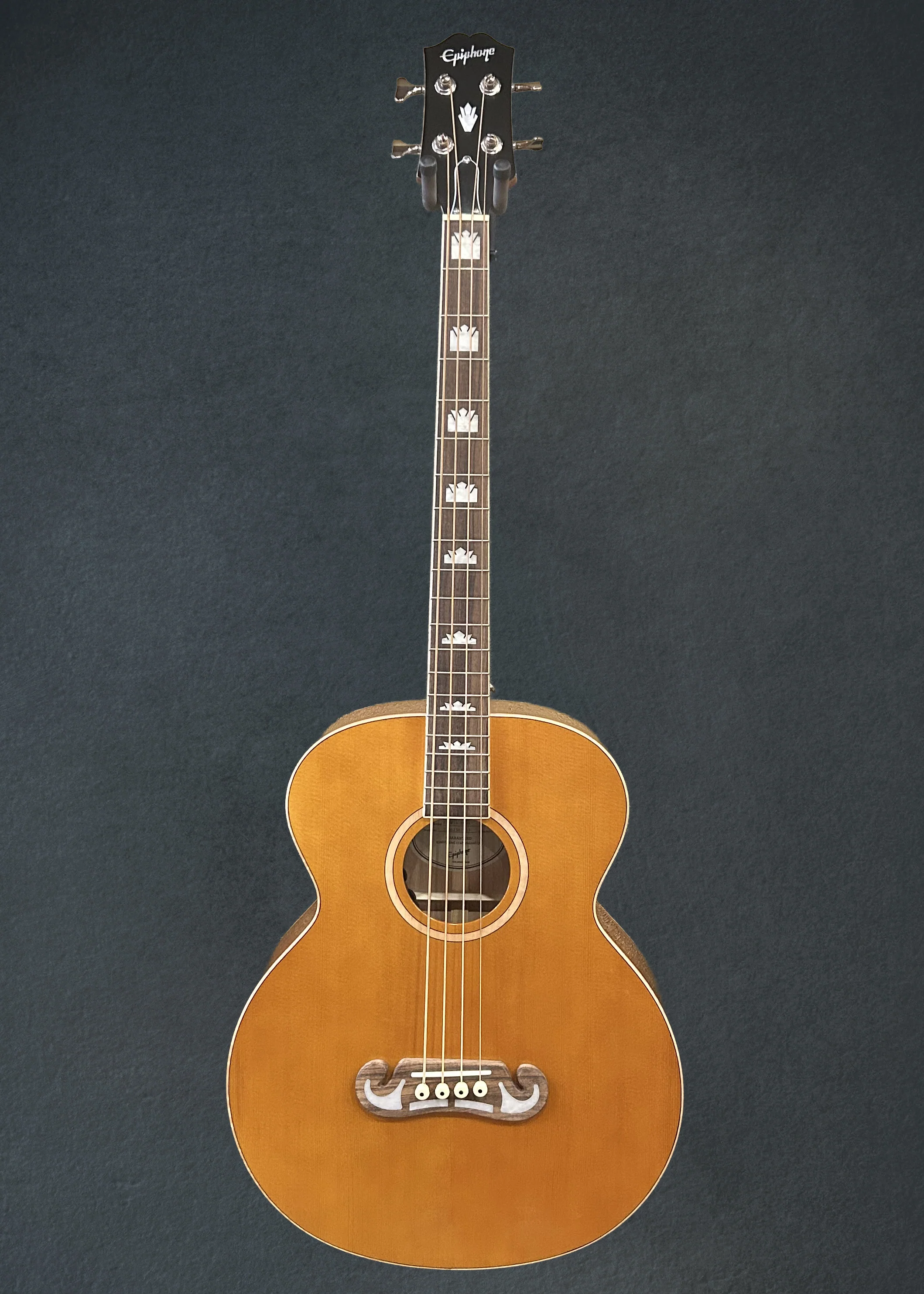 El Capitan J-200 Studio Bass - Aged Vintage Natural - Image 3