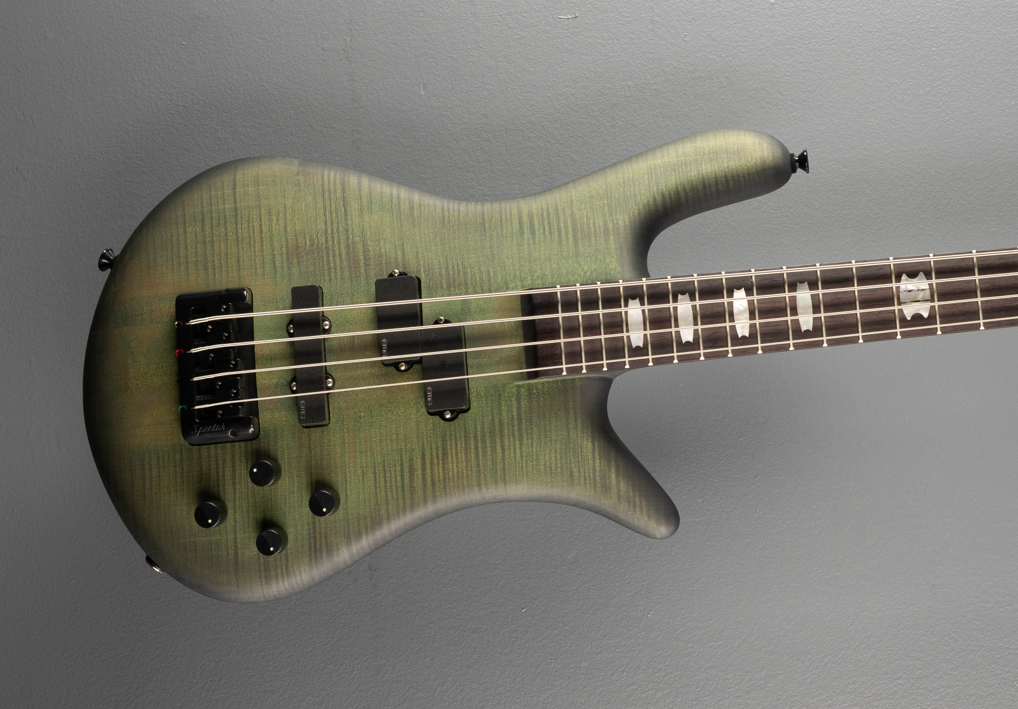 Euro LX Neck Thru 4 String - Haunted Moss