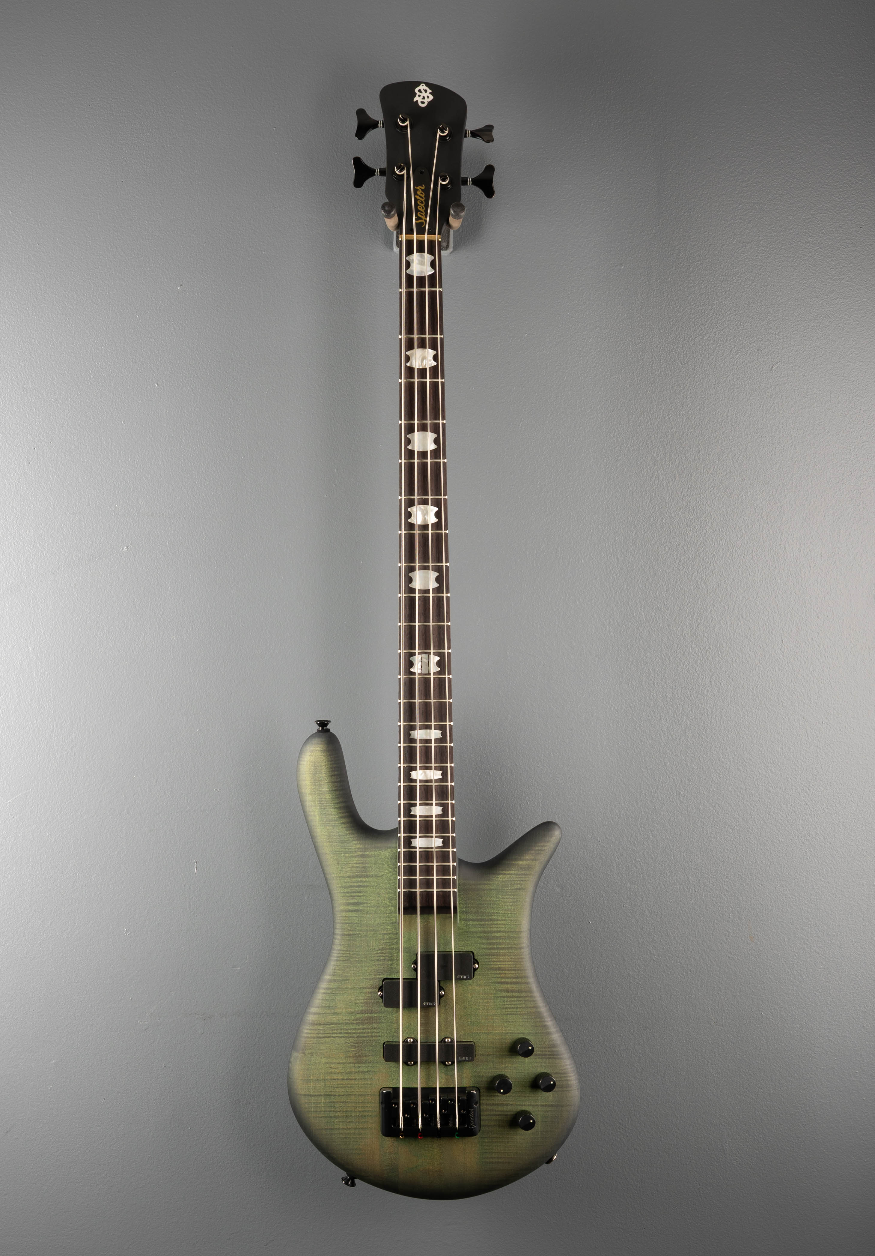 Euro LX Neck Thru 4 String - Haunted Moss - Image 3
