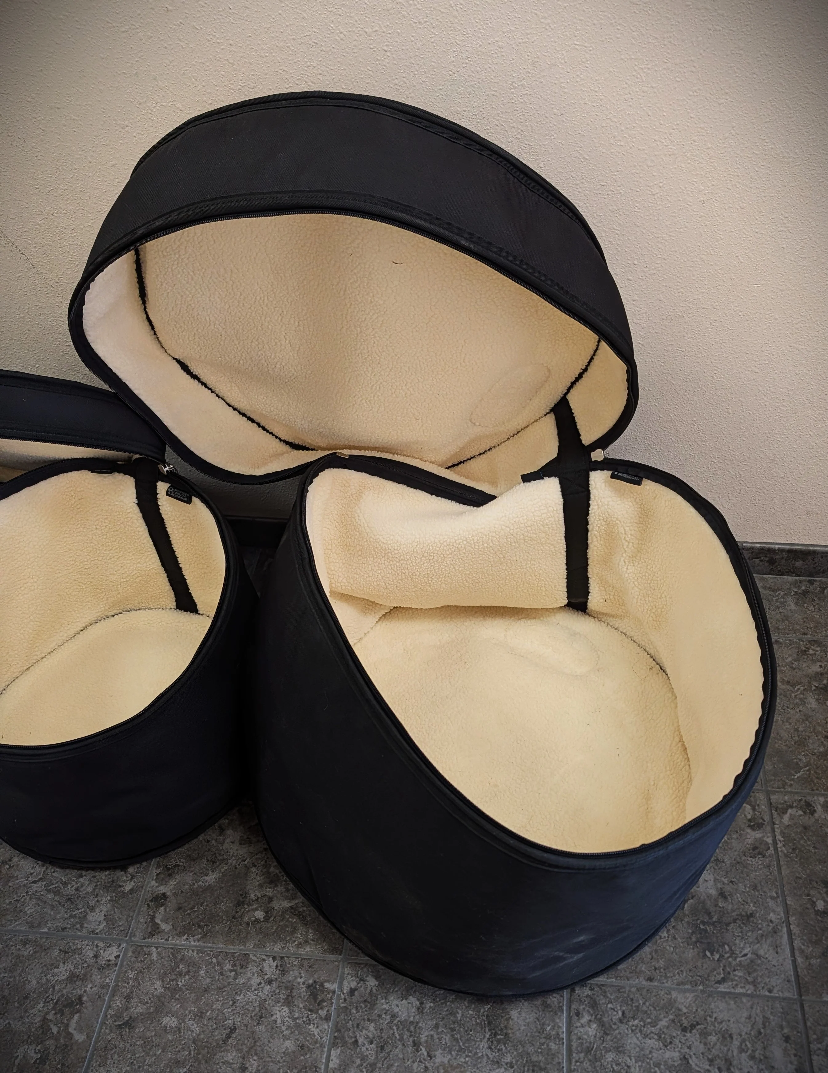 Fleece-Lined Drum Gig Bags 4-Piece Set - LOCAL PICKUP ONLY - Image 4