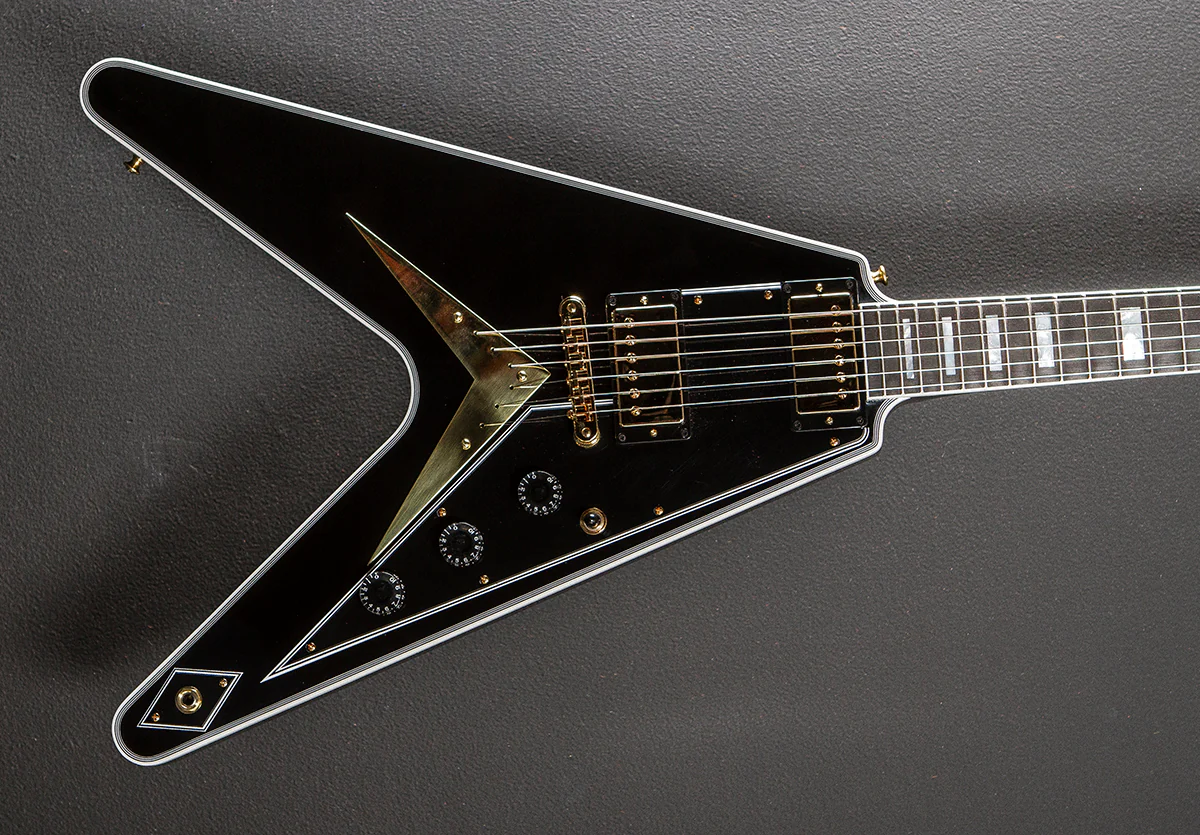 Flying V Custom w/Ebony Fingerboard Gloss - Ebony