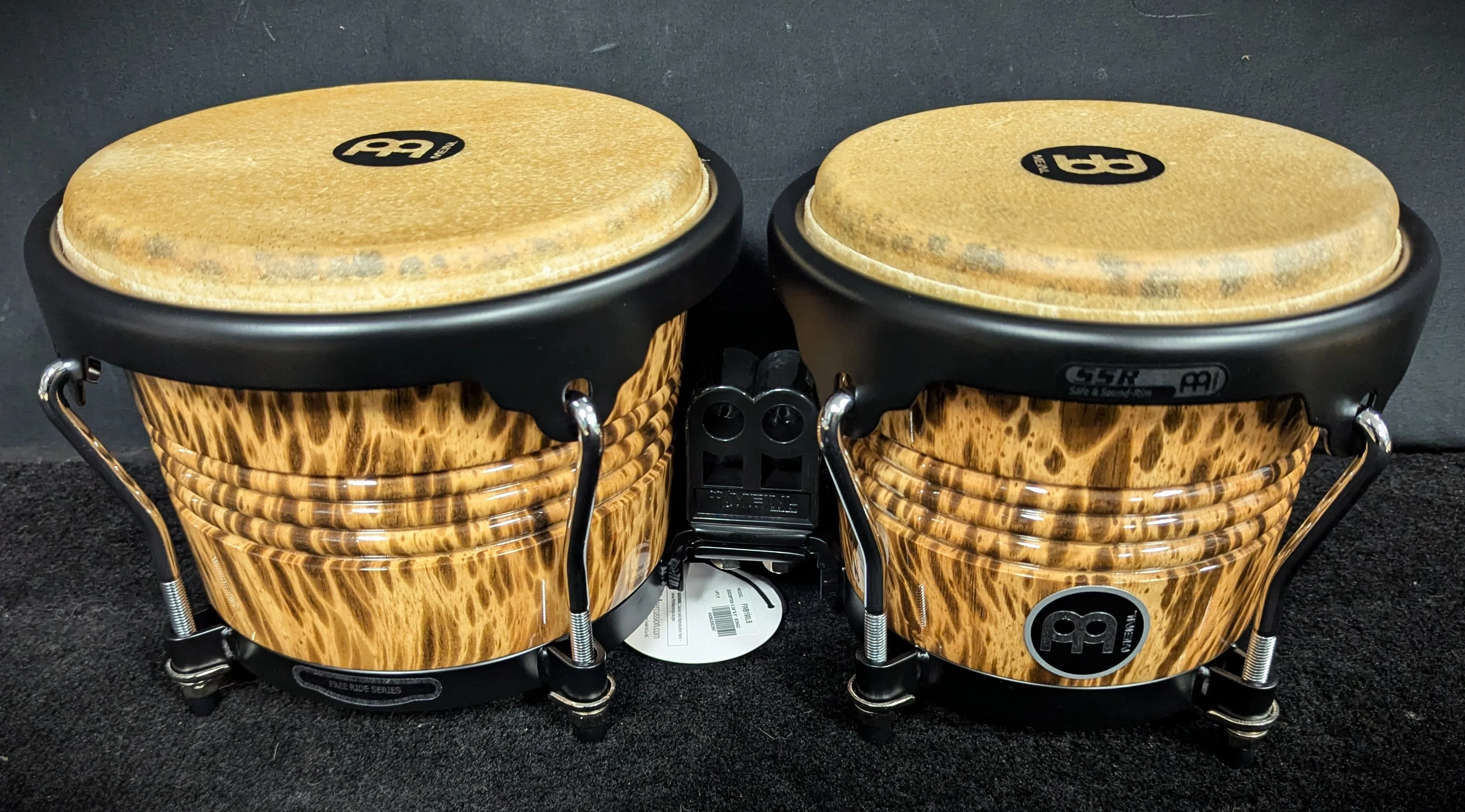 Marathon Designer Series Wood Bongo - Leopard Burl - Image 4