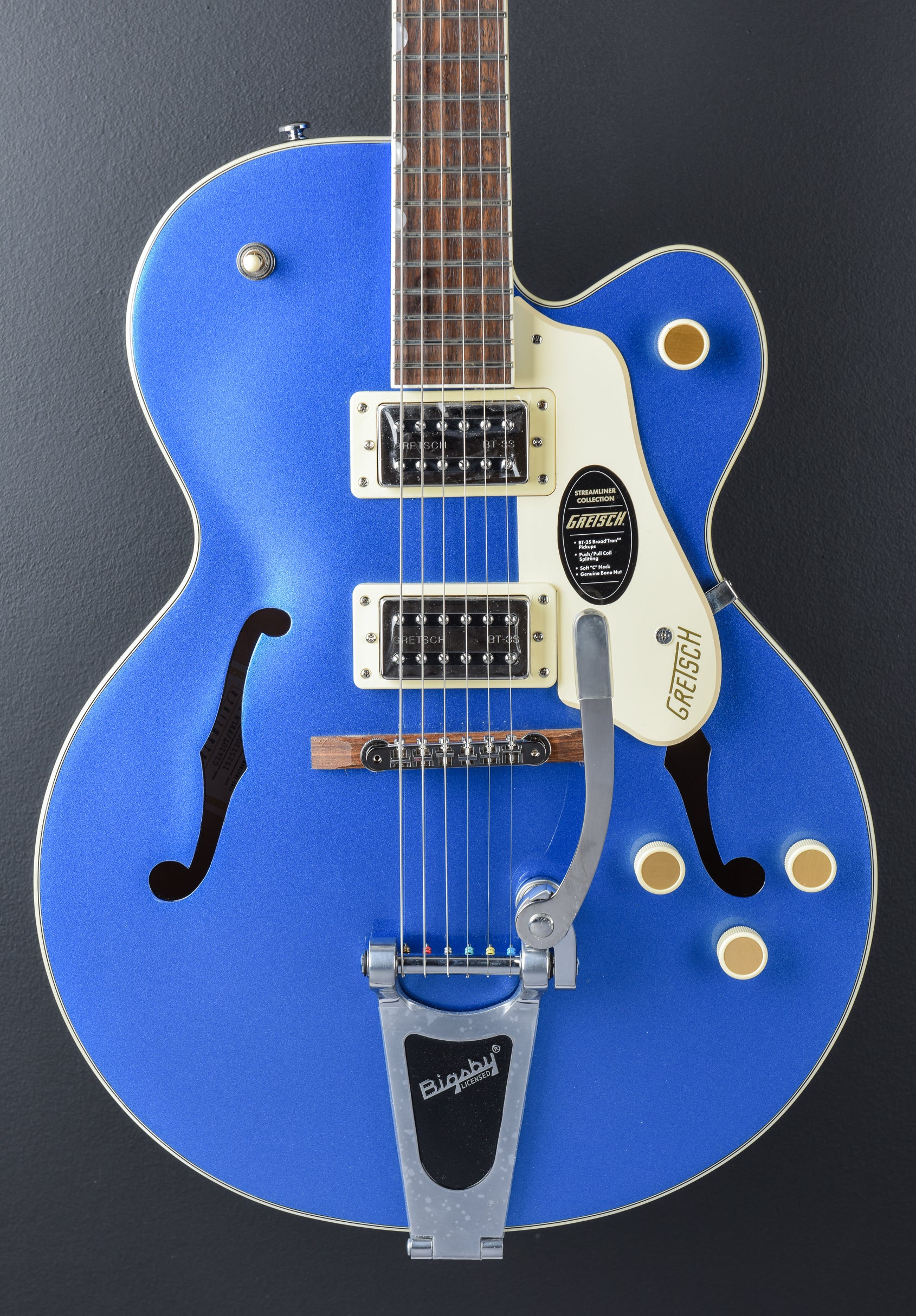G2420T Streamliner Hollow Body with Bigsby - Fairlane Blue - Image 2