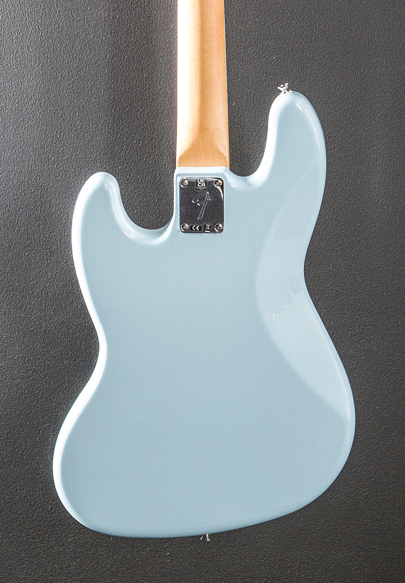 Gold Foil Jazz Bass - Sonic Blue - Image 4