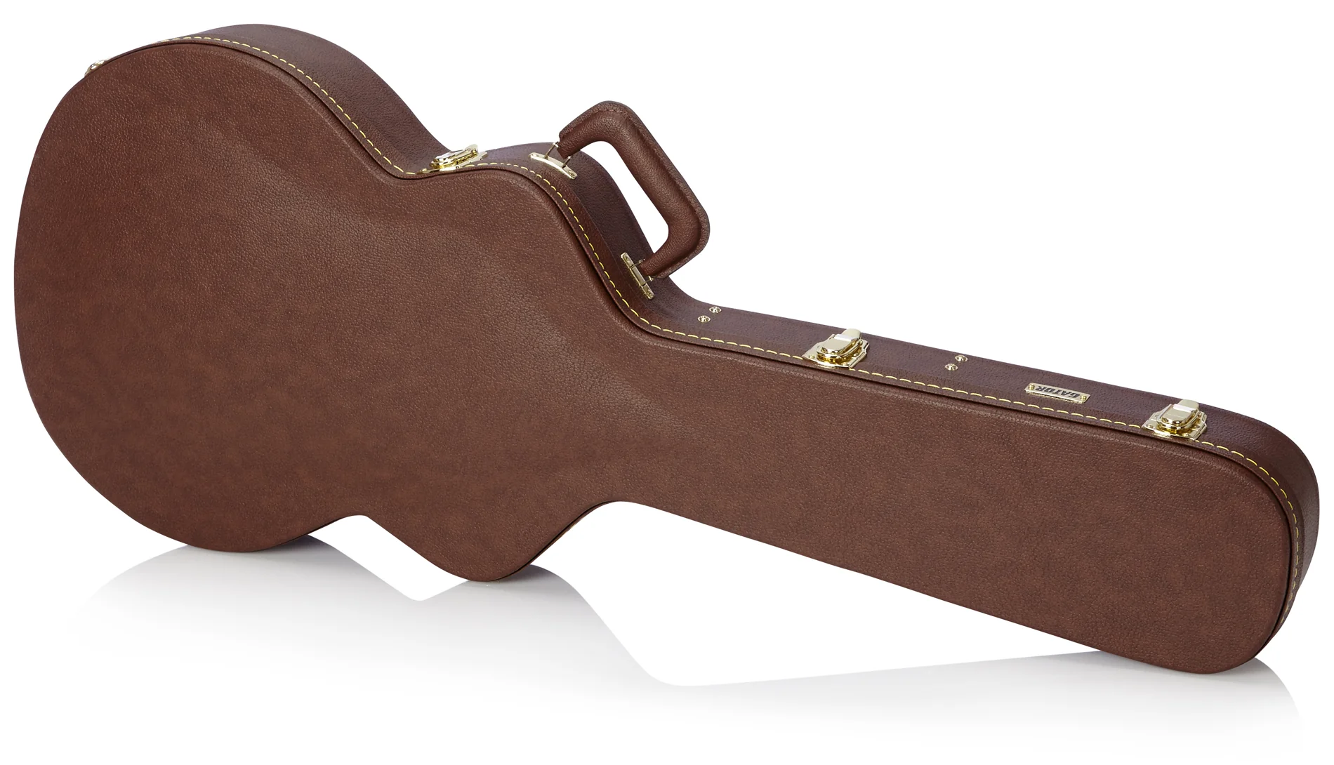 Deluxe Hard-Shell Wood Case for Semi-Hollow 335 Style Guitars - Image 3
