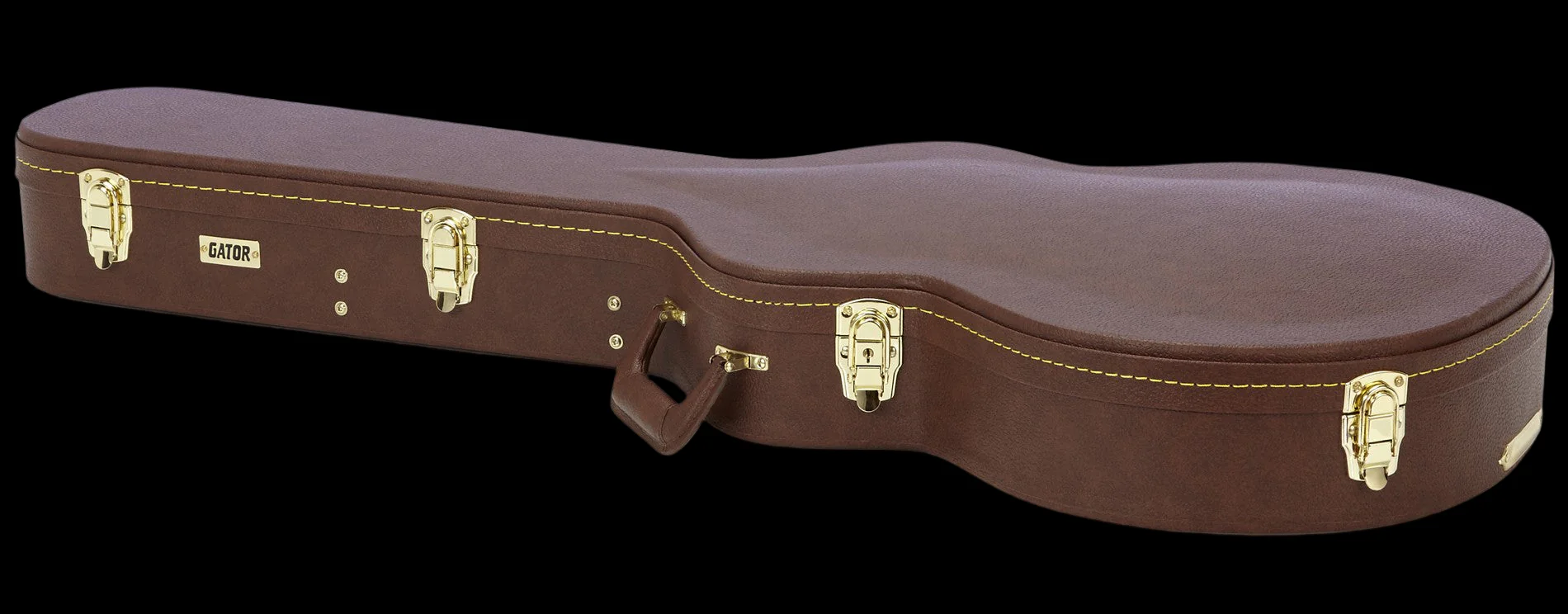 Deluxe Hard-Shell Wood Case for Semi-Hollow 335 Style Guitars - Image 4