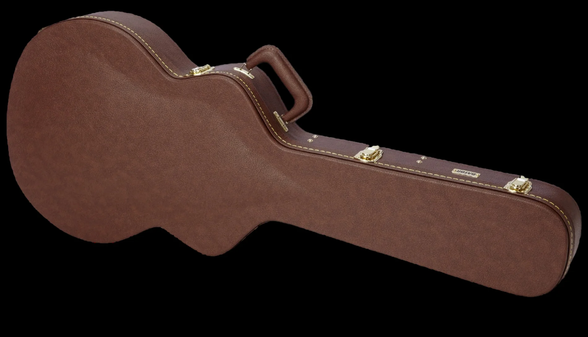 Deluxe Hard-Shell Wood Case for Semi-Hollow 335 Style Guitars - Image 7