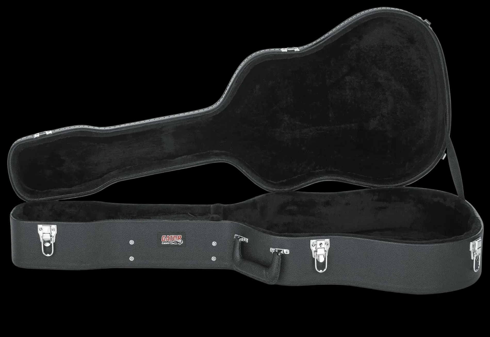 GW-DREAD Deluxe Wood Case for Dreadnought Acoustic Guitars - Image 2