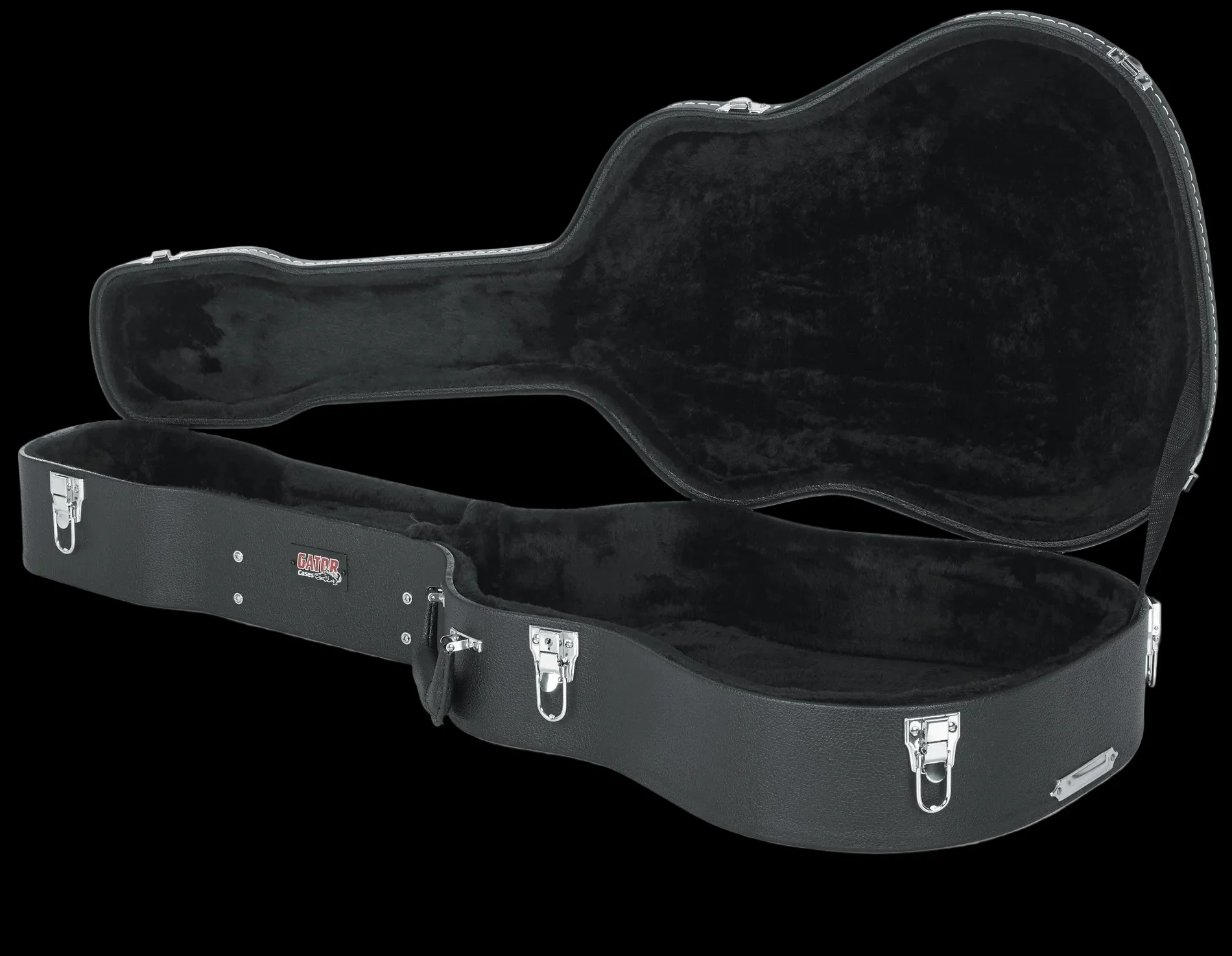 GW-DREAD Deluxe Wood Case for Dreadnought Acoustic Guitars - Image 3