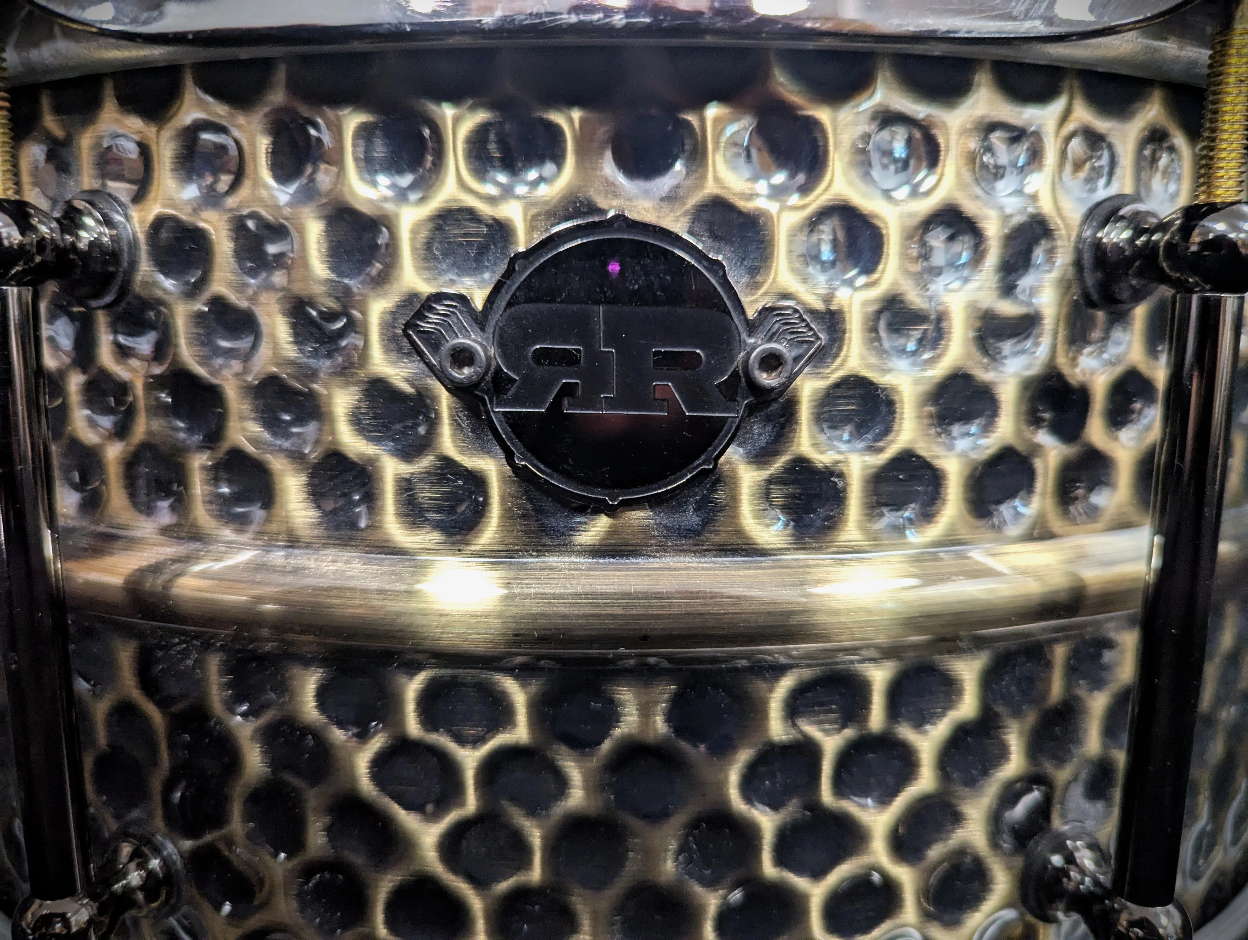 Hammered Brass Snare - Image 3