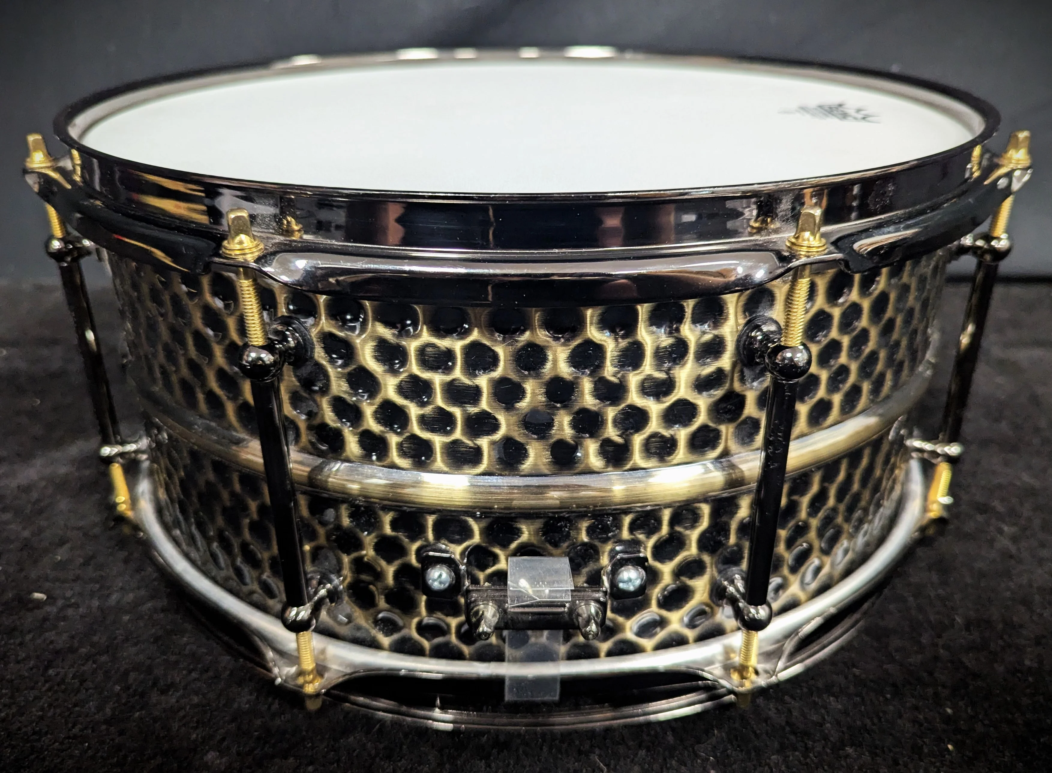 Hammered Brass Snare - Image 4