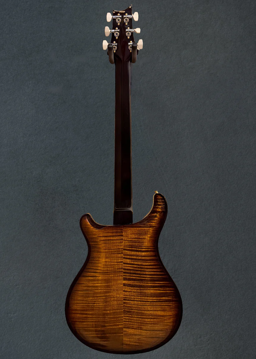 Hollowbody II Piezo 10 Top - Black Gold Wraparound Burst - Image 5